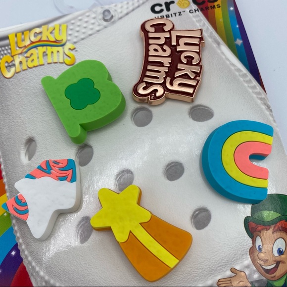 CROCS Shoes Lucky Charms Crocs Jibbitz Clog Charms 5pack Poshmark